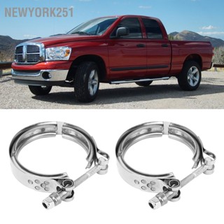 Newyork251 1 คู่ Turbo V รูปหนีบไอเสีย 3069053 เปลี่ยนทนอุณหภูมิสูงสำหรับ Cummins 5.9L