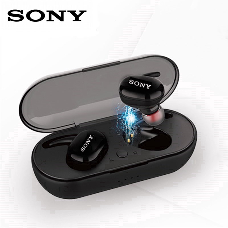 ชุดหูฟังไร้สาย Sony พร้อม Bluetooth TWS 5.0 เบสสเตอริโอ