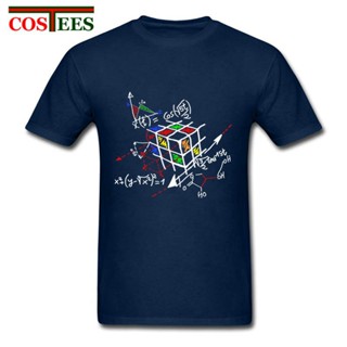 【hot sale】Fashion tee Geometric Rubik Cube T Shirts Men Creative Magic Cube T-Shirt Short  s The Big Bang Theory Ge_02