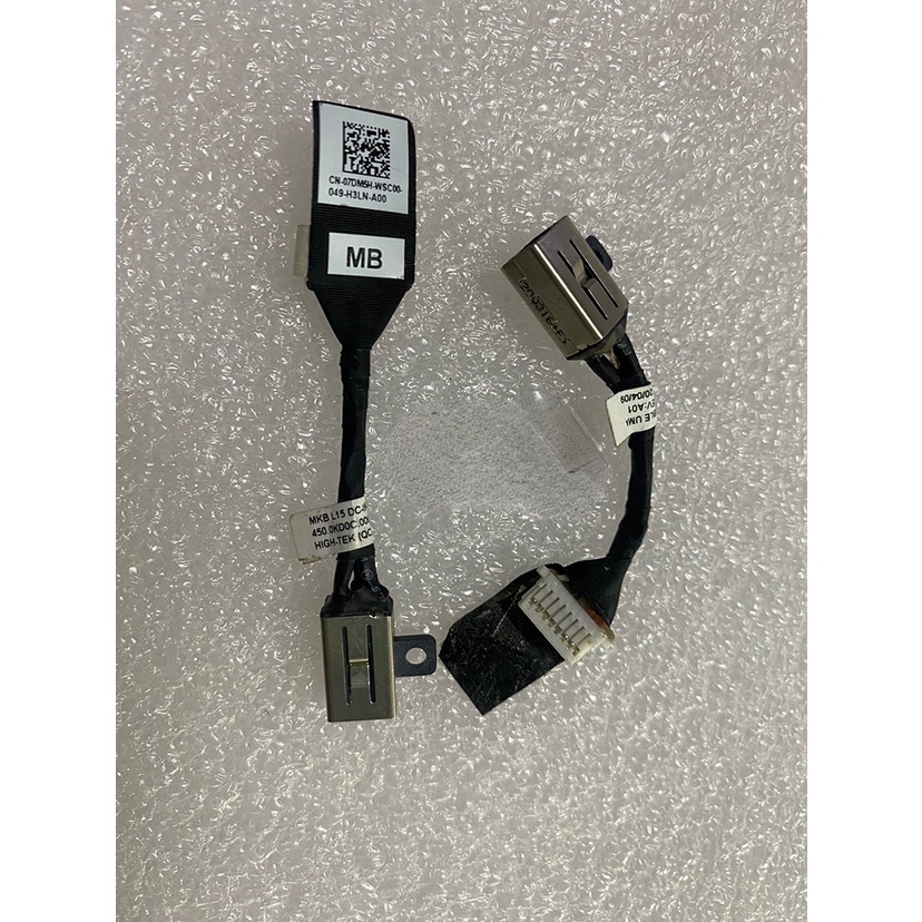 DELL Latitude 3510 อินเทอร์เฟซพลังงาน E3510 หัวชาร์จพอร์ต 07DM5H