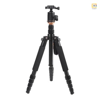 Andoer Foldable Portable Extendable Aluminium Alloy Tripod Unipod Monopod with Ball Head for    DSLR Camera