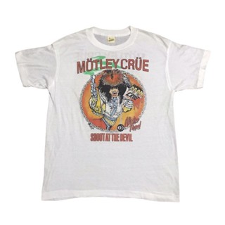 เสื้อวงผ้าบ้างออกมุ้งๆวงmotley Crue 90’