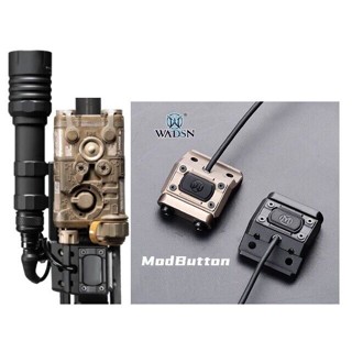 พร้อมส่ง WADSN ModButton Offset Rail Mount สวิตช์แรงดัน สําหรับไฟฉาย Surefire Airsoft PEQ