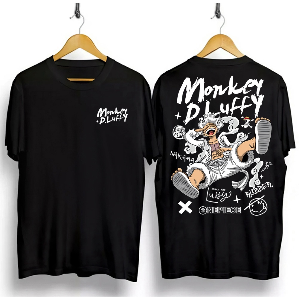 TShirt luffy One Piece t เสื้อ baju TShirt One Piece bwfc luffy One Piece อะนิเมะเสื้อ tee