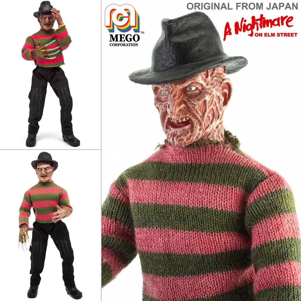งานแท้ Mego Toys A Nightmare On Elm Street นิ้วเขมือบ Freddy Krueger เฟรดดี้ ครูเกอร์ Horror สยองขวั
