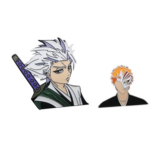 Bleach เข็มกลัดคอสเพลย์ การ์ตูนกัปตัน Ripangu Kurosaki ichigo