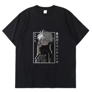 anime tokyo avengers kawaragi senju men/ cotton t-shirt casual fashion short sleeve streetwear clothes harajuku top_09