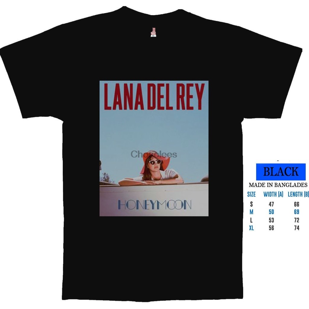 เสื้อยืดวง LANA DEL REY