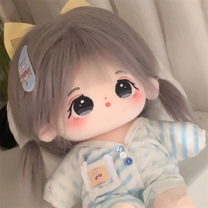 ตุ๊กตาตัวเล็ก 10cm ชุดตุ๊กตา 20cm ตุ๊กตาผ้าฝ้ายตุ๊กตาผ้าพลัฌขนาด20ซม