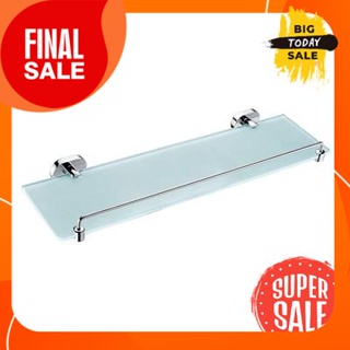HAFELE wall-mounted glass shelf model 499.98.241 chrome