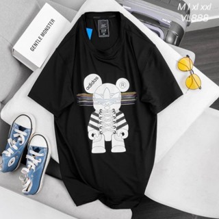 ADIDAS Original เสื้อยืดพิมพ์ลาย Bearbrick_05