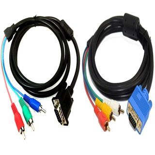 จัดส่ง 24 ชั่วโมง vga เป็น av อะแดปเตอร์แปลงสายเคเบิล hdmi เป็น av สีแดง สีเหลือง สีขาว สีแดง สีฟ้า สีเขียว สีเขียว ปลั๊ก 3rca