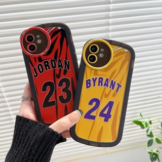 เคสโทรศัพท์ซิลิโคน TPU แบบนิ่ม ลาย Kobe Jordan Boy พร้อมตัวป้องกันเลนส์กล้อง สําหรับ iPhone 14 13 12 11 Pro XS Max XR X 7 8 Plus | Bc D009