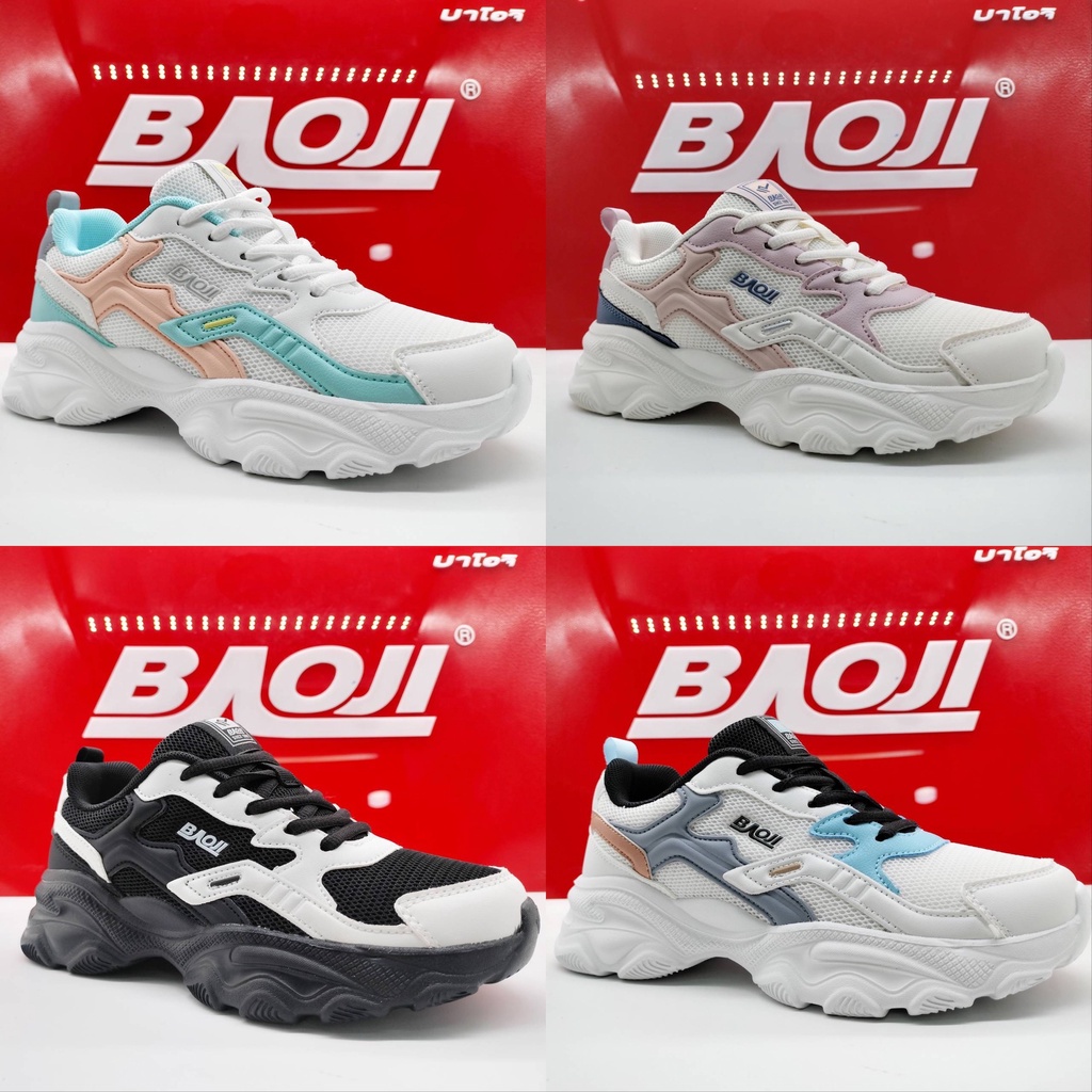 Baoji บาโอจิ แท้100% รองเท้าผ้าใบผู้หญิง bjw943