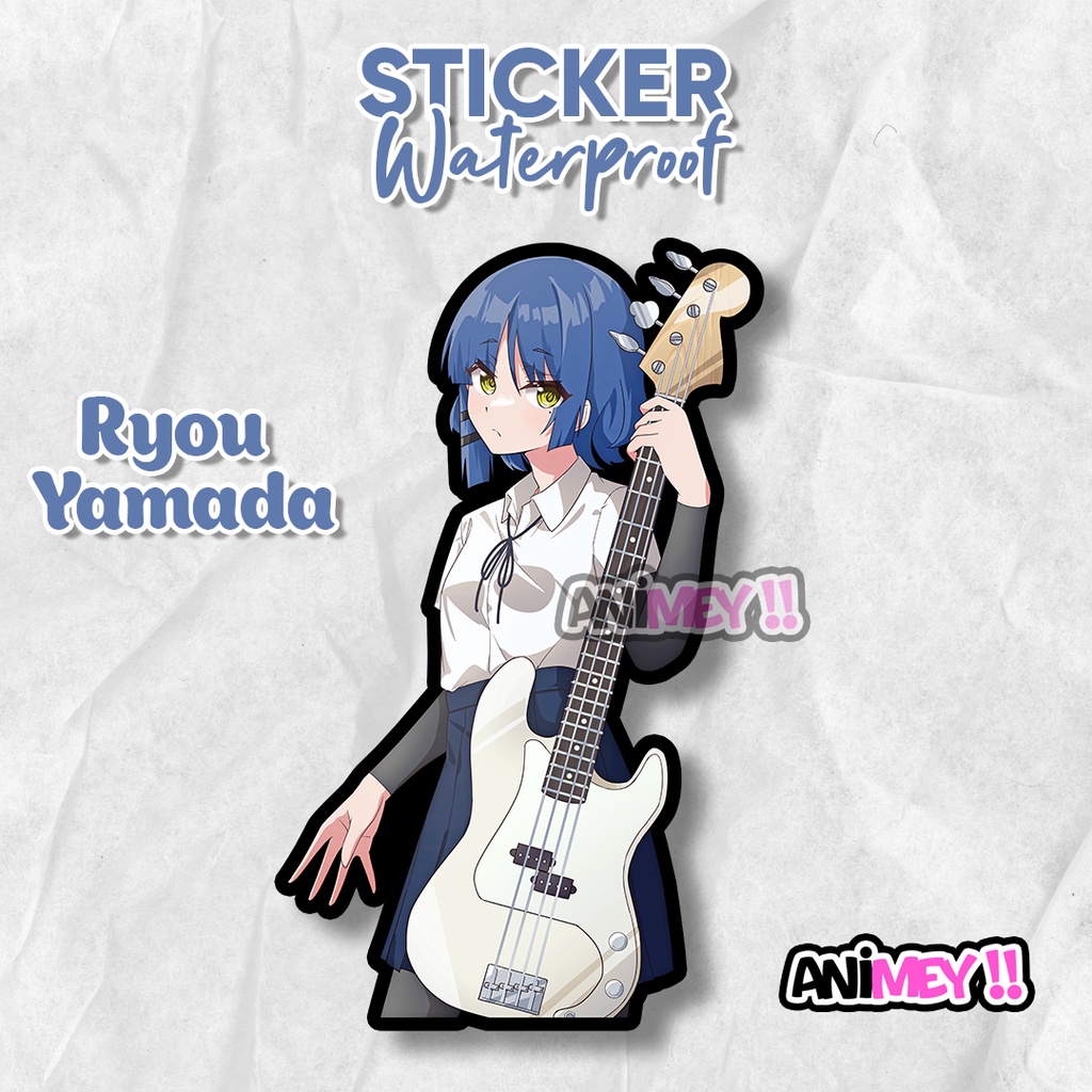 Ryou Yamada Bochi The Rock Sticker/ สติ๊กเกอร์อนิเมะกันน้ํา