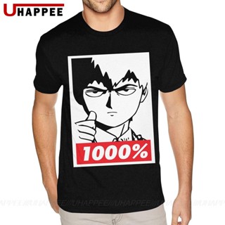 ใหม่ เสื้อยืดแขนสั้น ผ้าฝ้าย 100% พิมพ์ลาย Mob Psycho คุณภาพสูง สําหรับผู้ชาย 1980s Merch_08