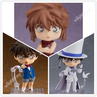 โมเดลฟิกเกอร์ Nendoroid Detective Conan Edogawa Conan 803 Phantom Thief Kidd 1412 1140 Haibara Ai Change Face Anime Articulado ของเล่นสําหรับเด็ก