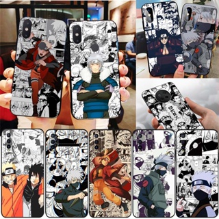 เคสโทรศัพท์ซิลิโคน TPU แบบนิ่ม ลาย SL85 อนิเมะนารูโตะ Kakashi Hatake สีดํา สําหรับ Xiaomi Poco X5 Pro C50 13 Pro