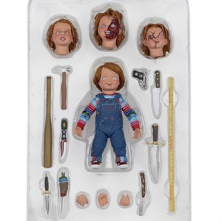 ฟิกเกอร์ตุ๊กตา Neca Chucky cult Chucky cult Deluxe Horror Ghost ของเล่นสําหรับเด็ก