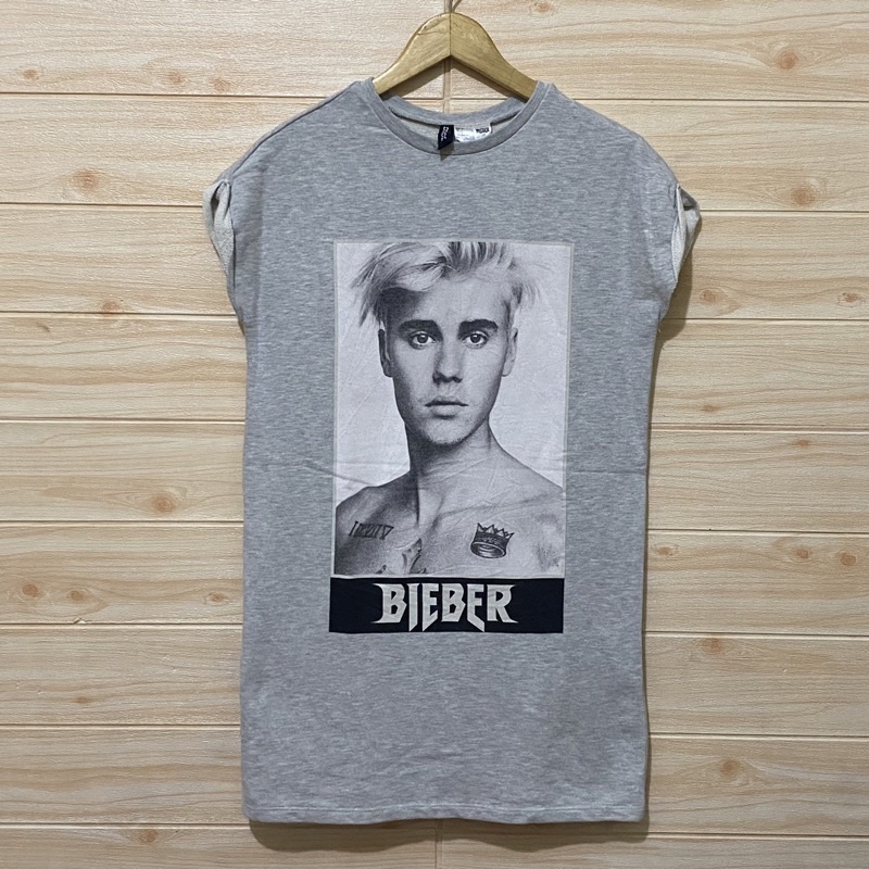 H&m Crewneck justin bieber ทัวร์อเนกประสงค์ by h&ม