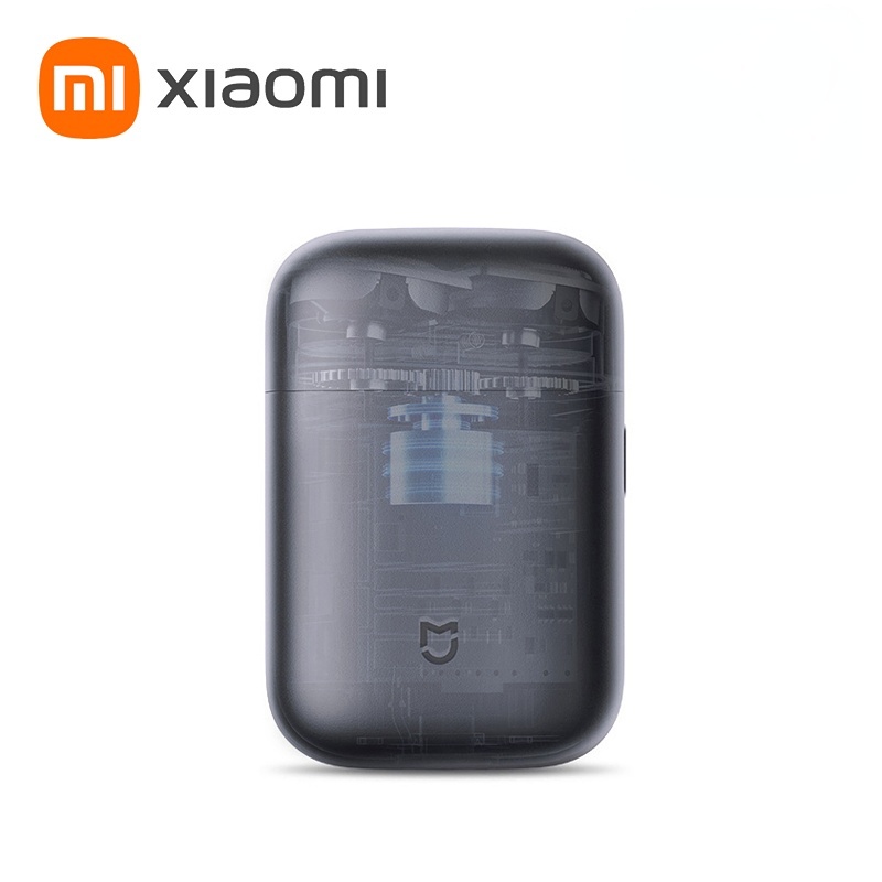 Xiaomi เครื่องโกนหนวดไฟฟ้า S600 แบบพกพา IPX7 ล้างทําความสะอาดได้ ผู้ชาย มีดโกนไฟฟ้า เสียงรบกวนต่ํา เครา เครื่องตัด ใบมีดเซรามิก