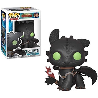 Funko Pop 686 Movies: How to Train Your Dragon 3 - Toothless ฟิกเกอร์แอกชัน ของเล่นสําหรับเด็ก