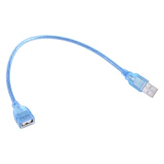 【PC】สายเคเบิลต่อขยาย Usb 2 0 ความเร็วสูง 23 ซม. ตัวผู้ เป็นตัวเมีย สําหรับชาร์จซิงค์ข้อมูล