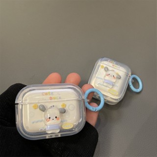 เคสหูฟังซิลิโคน แบบนิ่ม ลายสุนัข sanrio pacha น่ารัก สําหรับ AirPods 1 2 Pro 3 Pro2