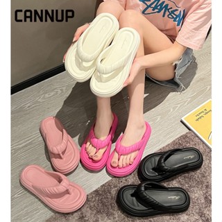 CANNUP รองเท้าหูหนีบรุ่นน้ำหนักเบา EVA รองเท้าแตะหญิง 2023 ใหม่ B29G01K