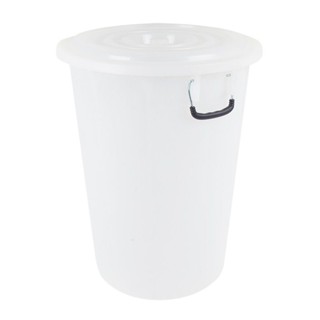 เวลแวร์ 40 ความจุ ถังน้ำพลาสติกพร้อมฝา แกลลอนสีใสClear PlasticBucket withLid 40gallon