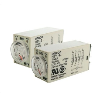 ถูกสุุด! ชุดละ Omron Timer Relay H3Y-4 +ซ๊อกเก็ตรีเลย์ ของแท้!!