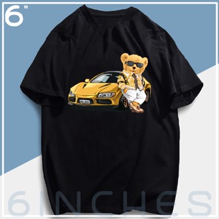 TEDDY BEAR HAPPIER TSHIRT COTTON UNISEX ASIA SIZE HD HIGH QUALITY_02