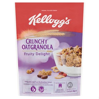 เคลล็อกส์ 380 กราโนลา ผลไม้อบกรอบกKELLOGGS GRANOLA FRUITYDELIGHT380G