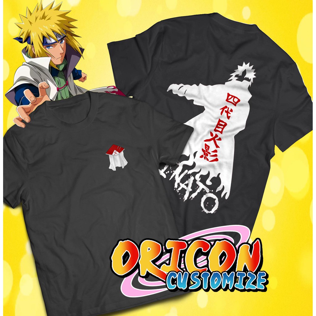 Naruto Minato Hokage Shirt Japan tokyo otaku fashion Anime Graphic T shirt_07