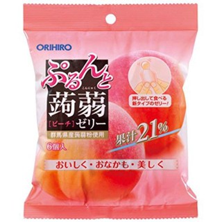 โอริฮิโระเจลลี่รสพีช JELLY 120 กรัมORIHIROPEACH 120 G.