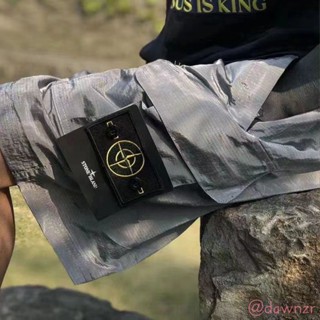 STONE ISLAND พร้อมส่ง กางเกงกีฬาขาสั้น ผ้าไนล่อน กันน้ํา น้ําหนักเบา แฟชั่นฤดูร้อน