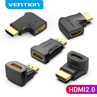 Vention HDTV อะแดปเตอร์มุมขวา 4K HDMI Extender 4K HDTV ตัวผู้ เป็นตัวเมีย สําหรับตัวเชื่อมต่อ HDTV