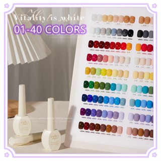 Ennisi ยาทาเล็บเจล UV LED กึ่งถาวร 68 สี 15 มล. แฟชั่นใหม่ 01-40 สี