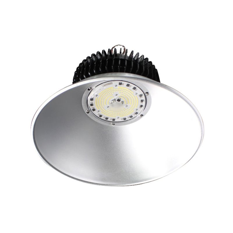 โคมไฟไฮเบย์ (16นิ้ว) LED 100 วัตต์ Daylight BEC รุ่น Dublin 100W/65K ขนาด 42.7x42.7x31.4 ซม. สีเงิน