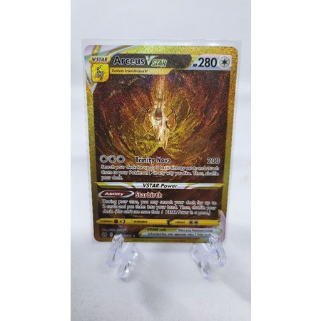 Pokemon Card "Arceus Vstar Gold GG70/GG70" ENG Crown Zenith