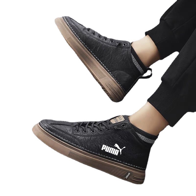 รองเท้าหนังลําลองผู้ชาย Oxfords รองเท้าผ้าใบแฟชั่นรองเท้าสบาย