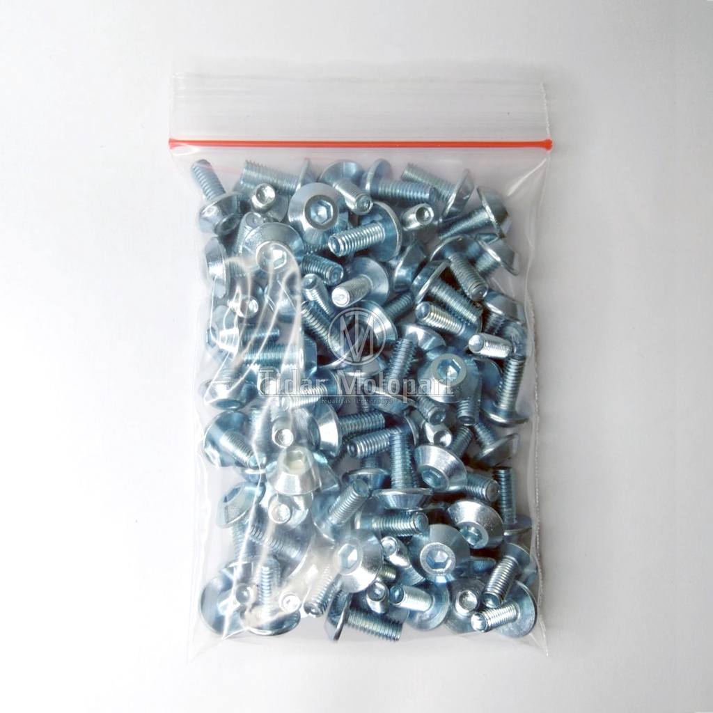 1 แพ็คของ Vixion L Body Bolts / R15 Body Bolts / Yamaha Body Bolts L Key m6 Bolts 10