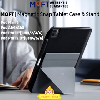 Moft เคสแป้นพิมพ์แม่เหล็ก พับได้ พร้อมขาตั้ง สําหรับ Mini6 Pro 11 นิ้ว Pro 12.9 นิ้ว 2022 Air 4 5