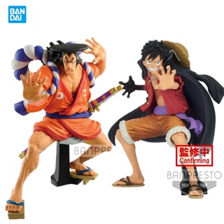 BANPRESTO พร้อมส่ง โมเดลฟิกเกอร์อนิเมะ One Piece Wano Country Luffy Kozuki Oden Roger Brinquedos TONP