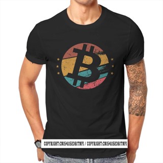 เสื้อคู่วินเทจ Cripto moneda Crypto minero Bitcoin diseño Vintage Bitcoin y Crypto T camisa adultos 100% de los hom_05