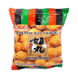 อะมาโนย่าฮิเมะมารุขนมทอดกรอบเผ็ดกลาง98ก 98G AMANOYA HIMEMARU