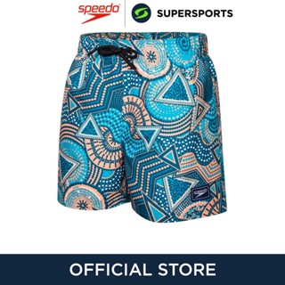 SPEEDO Digital Printed 13" กางเกงว่ายน้ำขาสั้นเด็กผู้ชาย