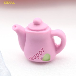 [cxSZDOLL] โมเดลหม้อกาแฟ ขนาดเล็ก สําหรับตกแต่งบ้านตุ๊กตา