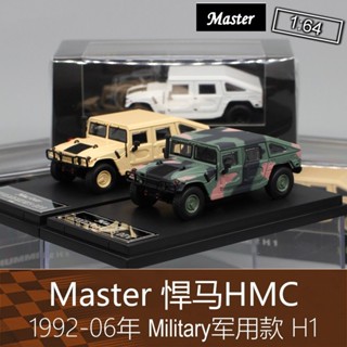 โมเดลยานพาหนะ 1: 64 Military Off-Road HMC H1 Jeep SUV สําหรับ Hummer Hummer