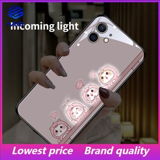 Mg TIKTOK เคสโทรศัพท์มือถือ ลายแมวน่ารัก มีไฟ LED สําหรับ apple iPhone 14Promax 14plus 13Promax 12ProMax 7plus 8plus XR XS X XSMAX 11ProMax 11pro